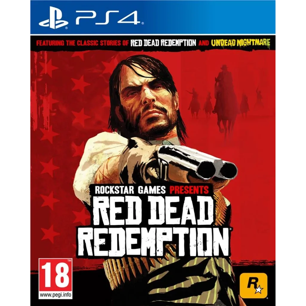 Гра консольна PS4 Red Dead Redemption Remastered, BD диск, 5026555435680 UA
