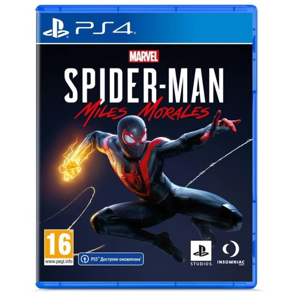 Гра PS4 Marvel Spider-Man. Miles Morales [Blu-Ray диск], 9819622 UA