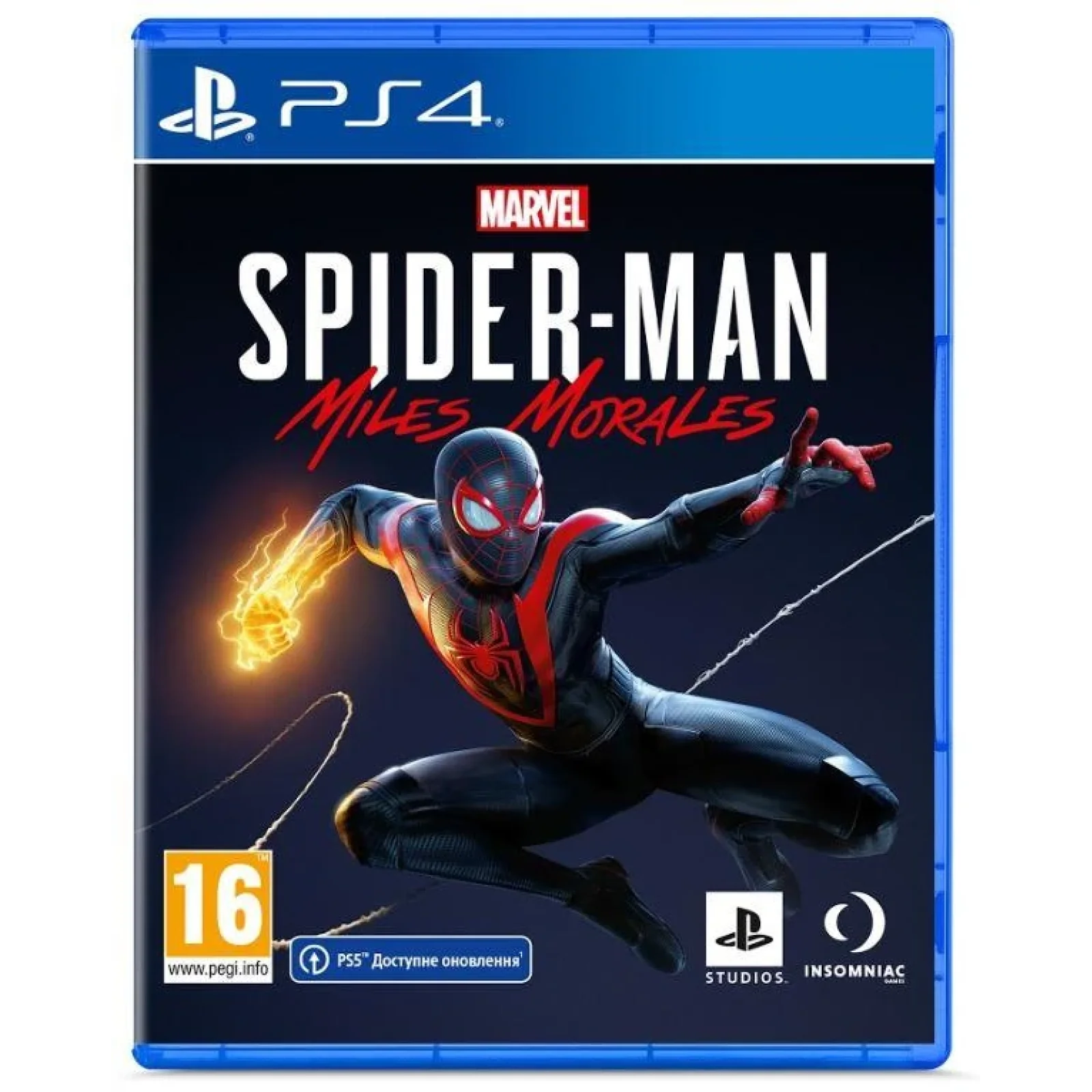 Гра PS4 Marvel Spider-Man. Miles Morales [Blu-Ray диск], 9819622 UA