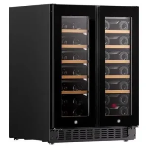 Холодильник Philco для вина, 87x60x57, холод.відд.-116л, зон - 2, бут-40, диспл, підсвітка, чорний (PW40GDC) UA