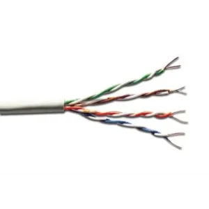 Кабель "вита пара" DIGITUS САТ 6 UTP, 305м, AWG 23/1, CCA, PVC, сірий (ACU-4611-305) UA