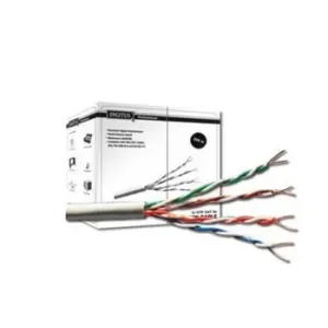 Кабель "вита пара" DIGITUS CAT 5e U-UTP, 305м, AWG 24/1, зовнішній, чорний (DK-1511-V-305-OD) UA