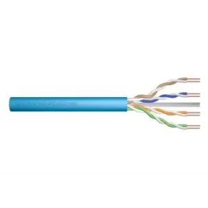 Кабель "вита пара" DIGITUS САТ 6A U-UTP, 305м, AWG 23/1, LSZH, блакитний (DK-1613-A-VH-305) UA