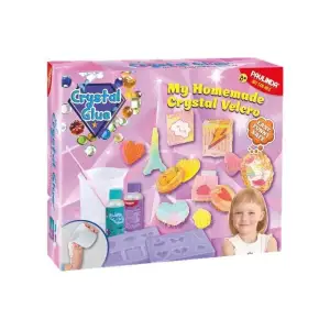 Набір для творчості Paulinda Crystal glue DIY "Брошка 12 в 1", PL-199640 UA
