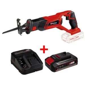 Пила шабельна акумуляторна Einhell TE-AP 18/22 Li Kit PXC 18В акб 1х2.5А·год пропил 100мм хід 22мм 2кг 2.5А·год (4326300K) UA