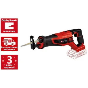 Пила шабельна акумуляторна Einhell Professional TP-AP 18/28LI BL - Solo PXC 18В пропил 200мм хід 28мм 2кг (4326310) UA