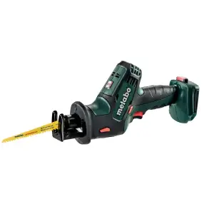 Пила шабельна акумуляторна Metabo SSE 18 LTX COMPACT 18В пропил 120мм хід 13мм 1.4кг без АКБ та ЗП (602266890) UA