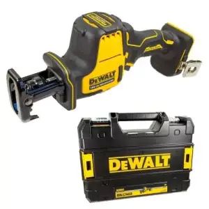 Пила шабельна акумуляторна DeWalt XR Li-lon 18В пропил 90мм 0-2800ход/хв 16мм кейс 1.43кг без АКБ та ЗП (DCS369NT) UA