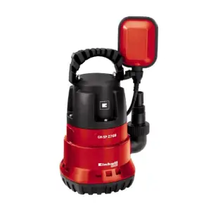 Насос занурювальний Einhell GH-SP 2768, 270 Вт, 6800 л/г, вис. 5,5 м, глиб. 5 м, 4170442 UA