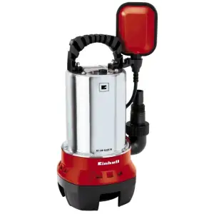 Насос дренажний Einhell GH-DP 5225 N, 520 Вт, 10000 л/г, вис. 7 м, глиб. 5 м, корпус нерж., 4170481 UA
