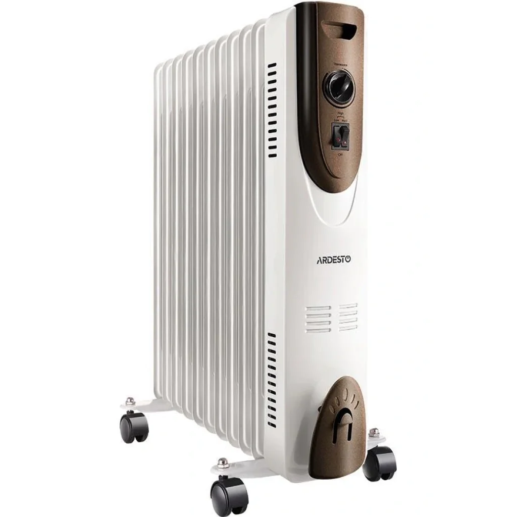 Масляний радіатор Ardesto OFH-11X1, 11 секцій, 2500 Вт, до 25 м2, мех. упр-ня UA