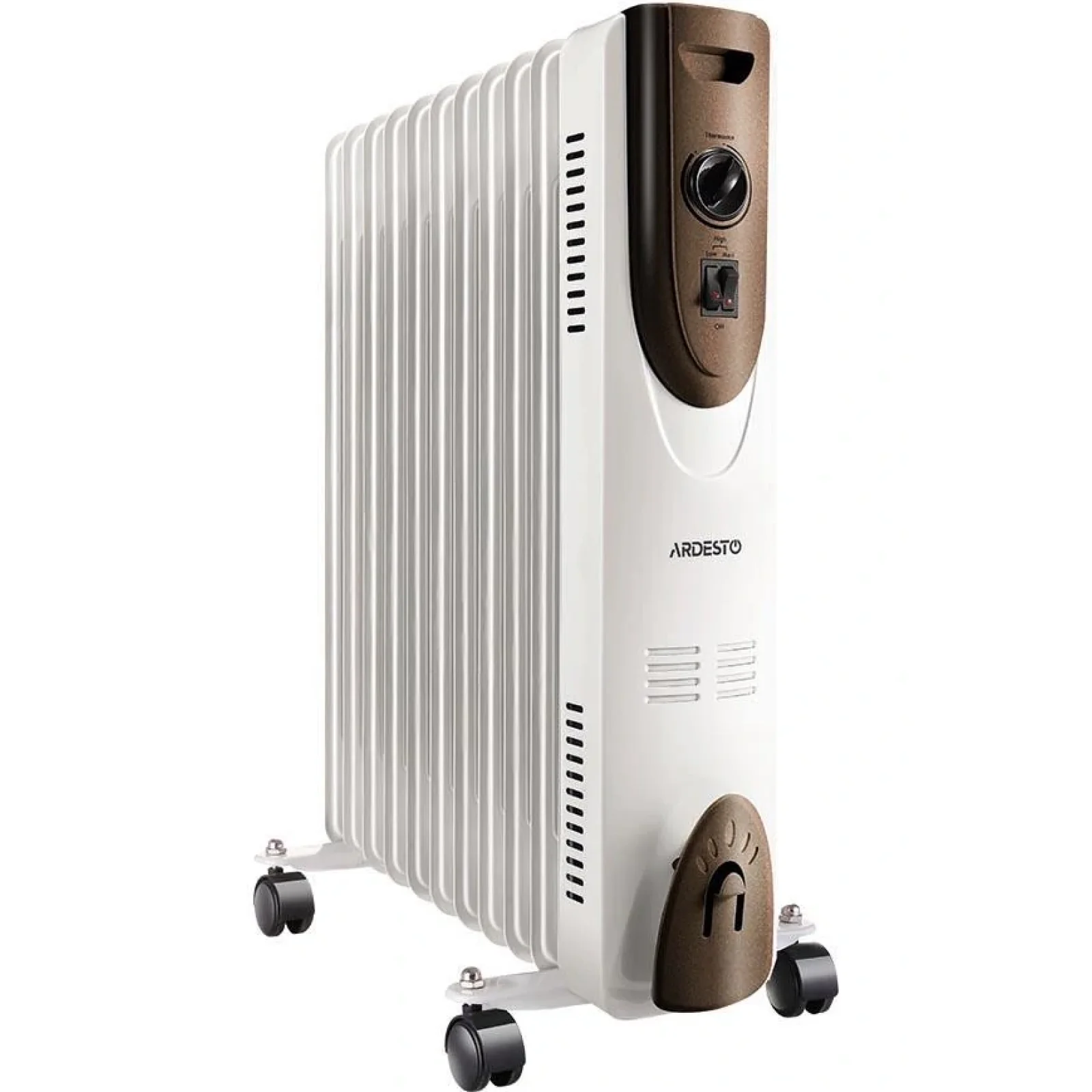 Масляний радіатор Ardesto OFH-11X1, 11 секцій, 2500 Вт, до 25 м2, мех. упр-ня UA