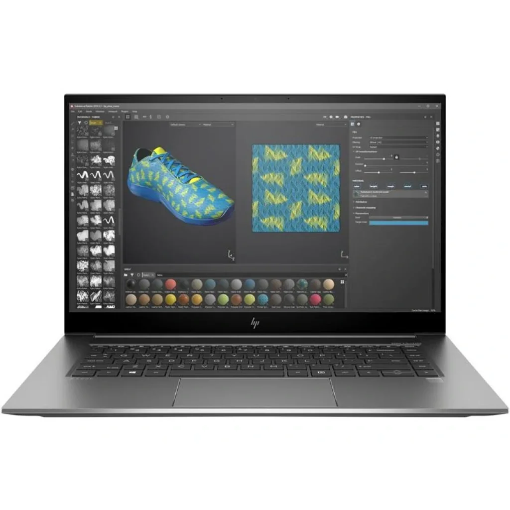Ноутбук HP ZBook Studio G7 15.6UHD IPS AG/Intel i9-10885H/32/1024F/T2000-4/W10P/Silver, 1J3T9EA UA