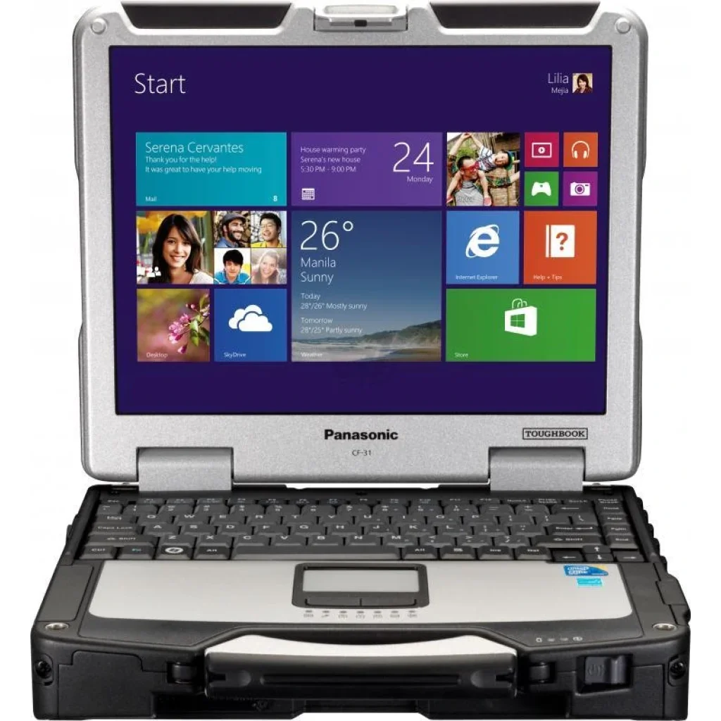 Ноутбук Panasonic TOUGHBOOK CF-31 13.1/Intel i5- 5300U/4/500/HD5500/BT/WiFi/NonePCMCIA/W7Pro/W10P, CF-314B600N9