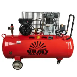 Компресор повітряний Vitals Master GK100.j652-10а 2200Вт, 100л, 400/290л/хв, 10бар, 65кг (160114) UA