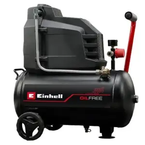Компресор повітряний Einhell TC-AC 190/24/8 I OF, безолійний, 21500Вт, 25л, 190л/хв, 8бар, 20.78кг (4007375) UA