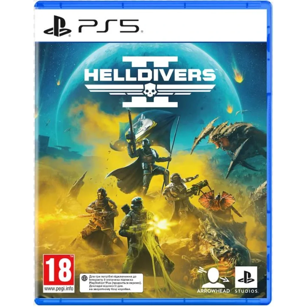 Гра консольна PS5 HELLDIVERS 2, BD диск, 1000040866 UA