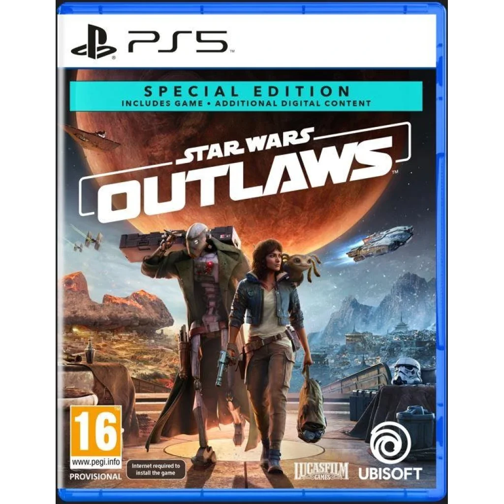 Гра консольна PS5 Star Wars Outlaws - Special Edition, BD диск, 3307216284437 UA