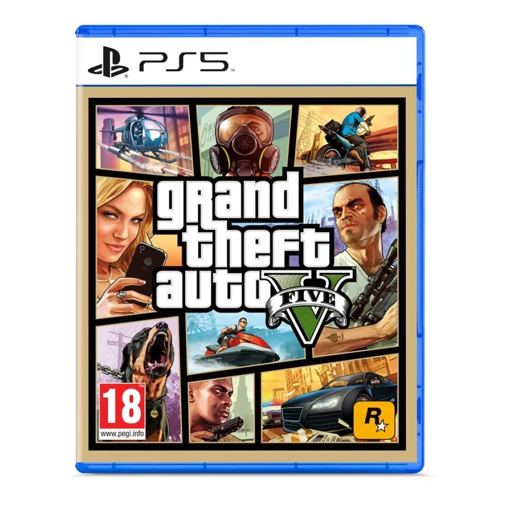 Гра PS5 Grand Theft Auto V [Blu-Ray диск], 5026555431842 UA