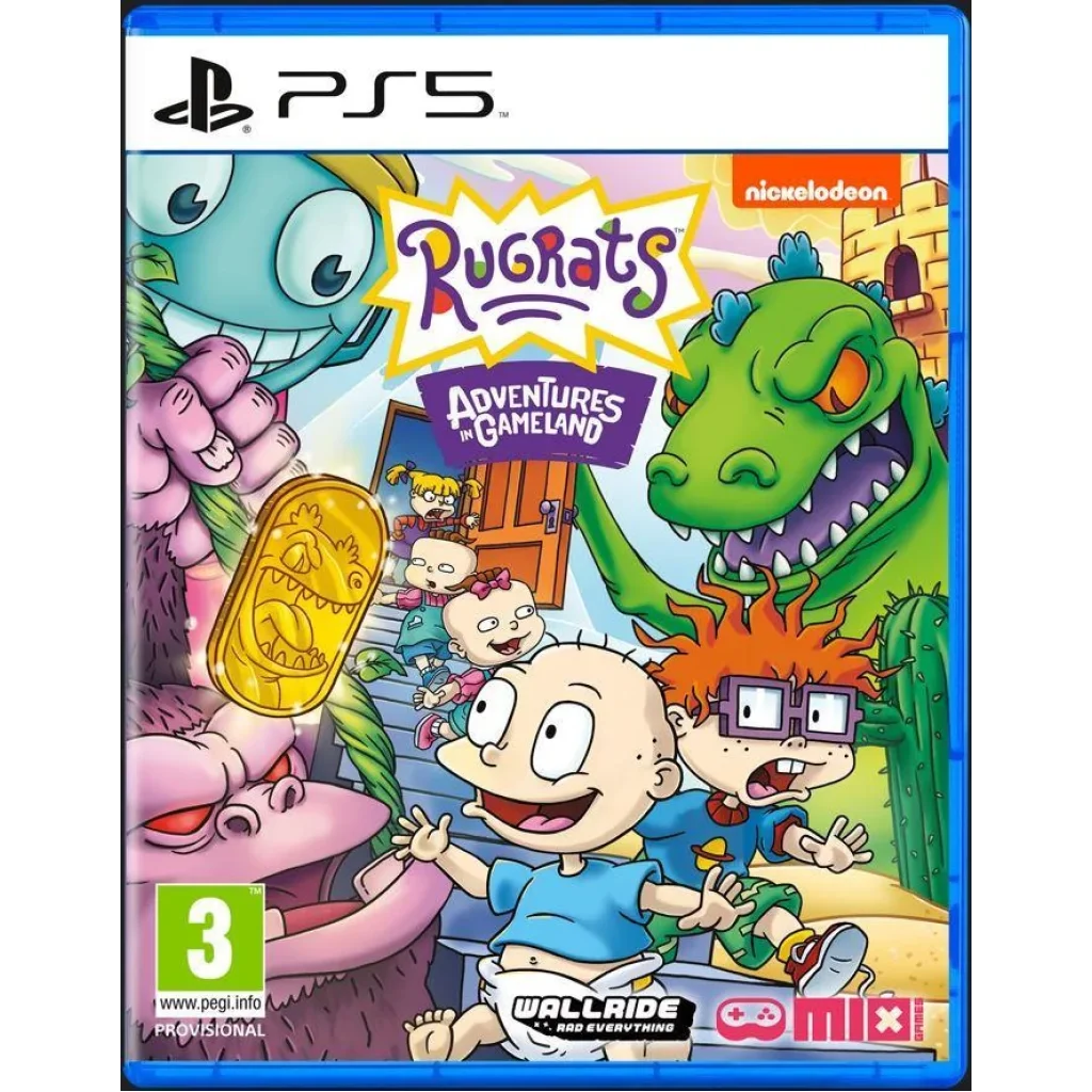 Гра консольна PS5 Rugrats: Adventures in Gameland (Невгамовні), BD диск, 5056635608208 UA