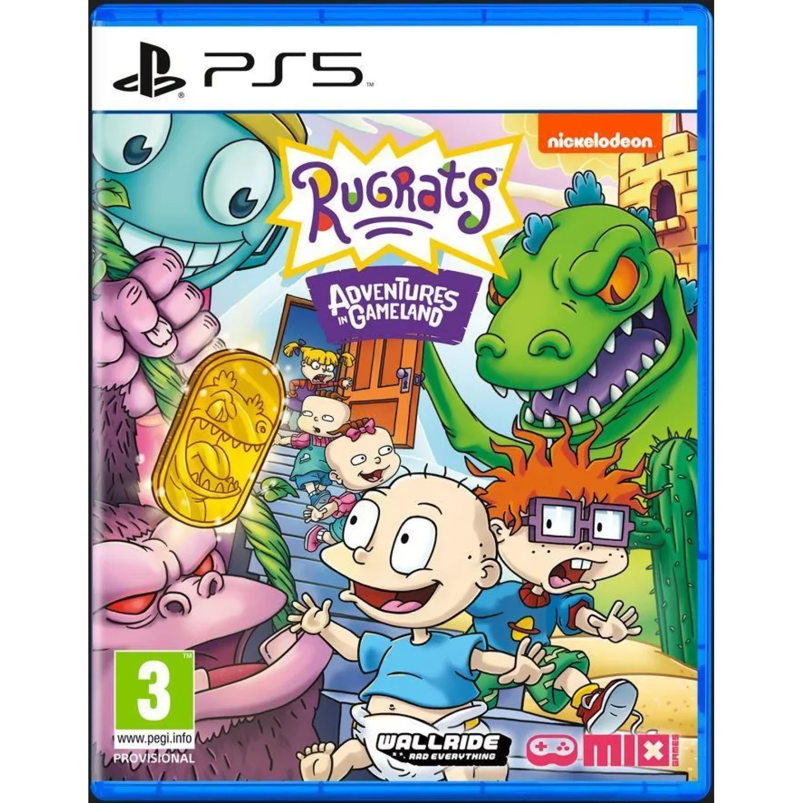Гра консольна PS5 Rugrats: Adventures in Gameland (Невгамовні), BD диск, 5056635608208 UA