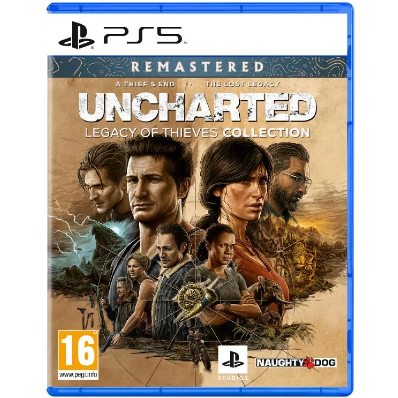 Гра консольна PS5 Uncharted: Legacy of Thieves Collection, BD диск, 9792598 UA