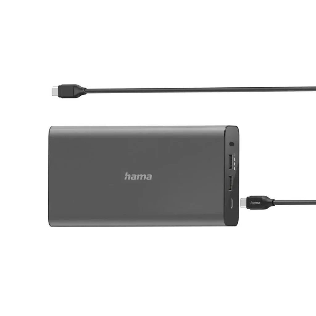Зовнішній акумулятор Hama 26800 мА·год, 60Вт, PD, 00200012 UA