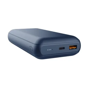Зовнішній акумулятор Trust Redoh, 20000 mAh, USB-A/2хUSB-C, 18W, QC 3.0, PD, синій, 25034_TRUST UA