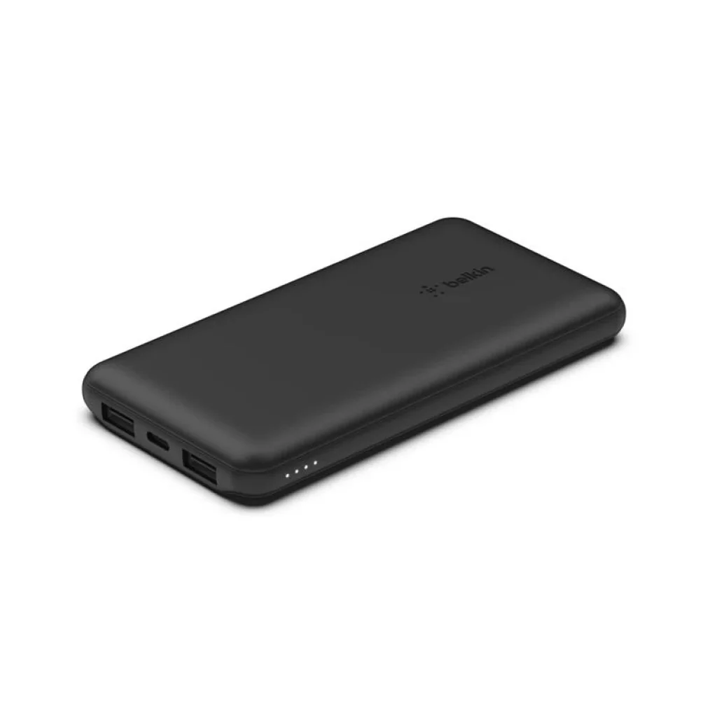 Зовнішній акумулятор Belkin 10000mAh 15W Dual USB-A, USB-C Black, BPB011BTBK UA