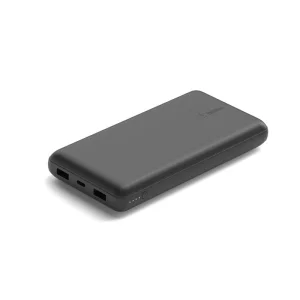 Внешний аккумулятор Belkin 20000mAh 15W Dual USB-A, USB-C Black, BPB012BTBK UA