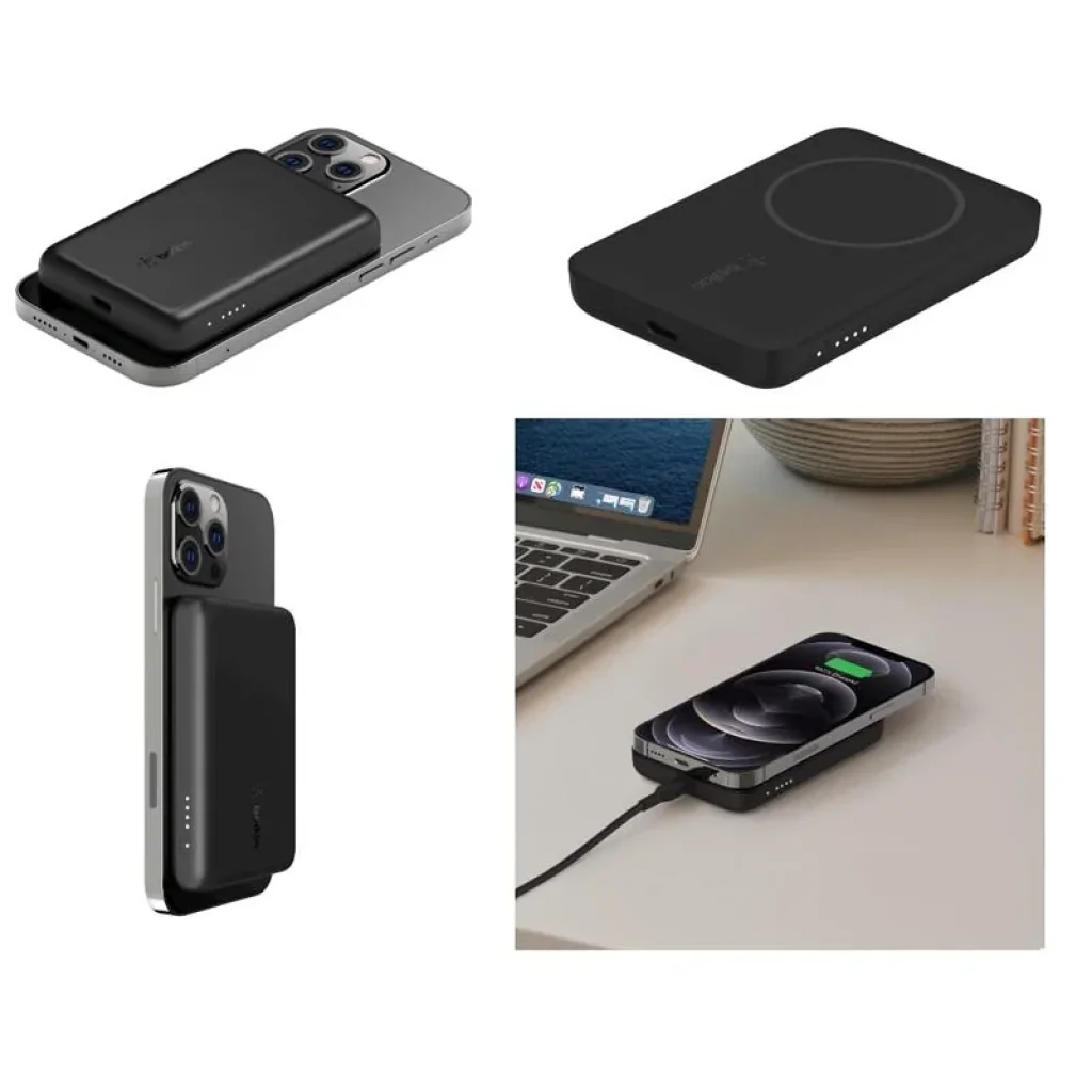Внешний аккумулятор Belkin 2500 mAh, 7,5Вт, MagSafe, черный, BPD002BTBK UA