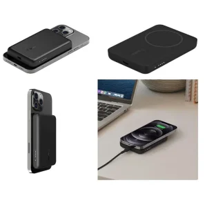 Внешний аккумулятор Belkin 2500 mAh, 7,5Вт, MagSafe, черный, BPD002BTBK UA
