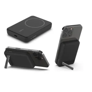 Зовнішній акумулятор Belkin 5000 mAh, MagSafe Wireless, чорний, BPD004BTBK UA