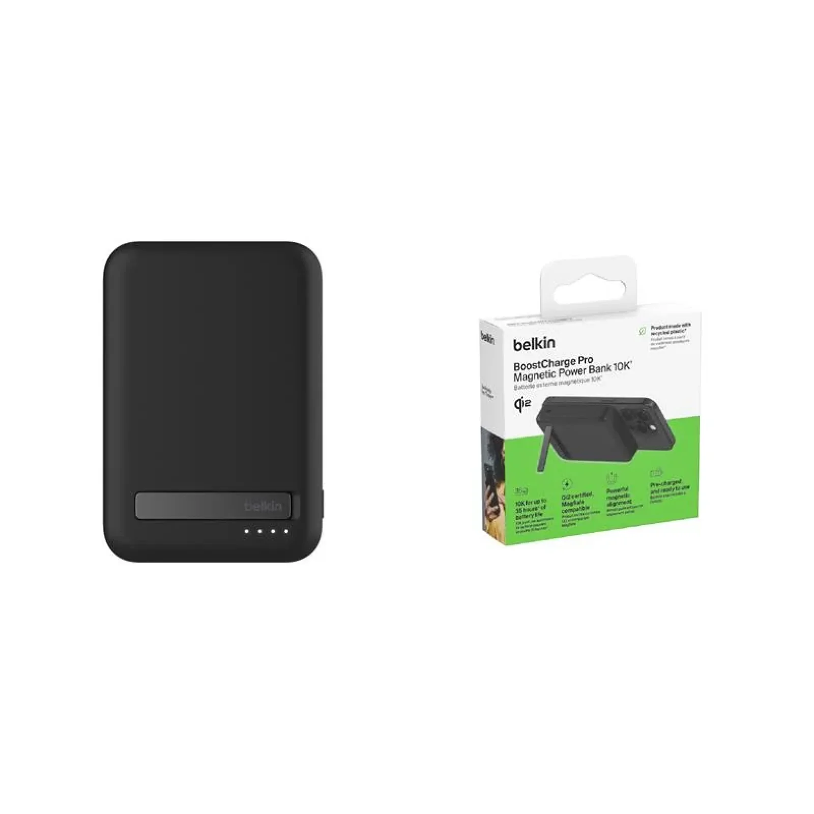 Внешний аккумулятор Belkin 10000 mAh, 15Вт, MagSafe Qi2, черный, BPD008BTBK UA