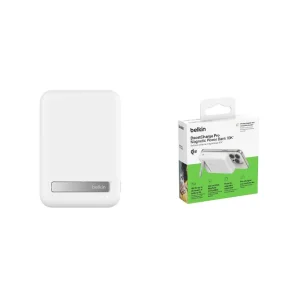 Внешний аккумулятор Belkin 10000 mAh, 15Вт, MagSafe Qi2, белый, BPD008BTWH UA