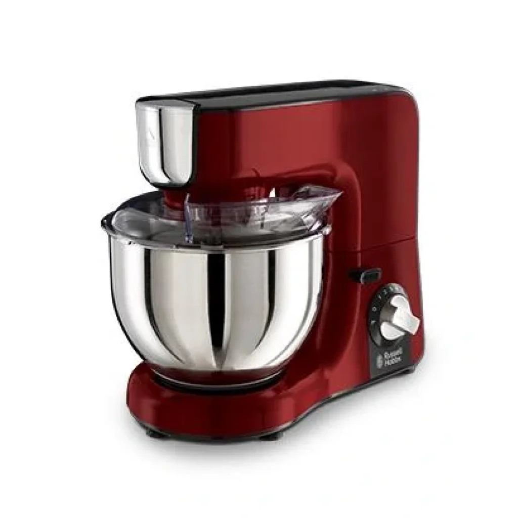 Кухонная машина Russell Hobbs Desire, 1000Вт, чаша-металл, корпус-пластик, насадок-4, красный, 23480-56 UA