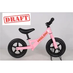 Біговел Miqilong HP 12" рожевий, ZCY-HP12-PINK UA