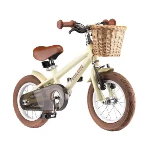 Дитячий велосипед Miqilong RM 12" бежевий, ATW-RM12-BEIGE UA
