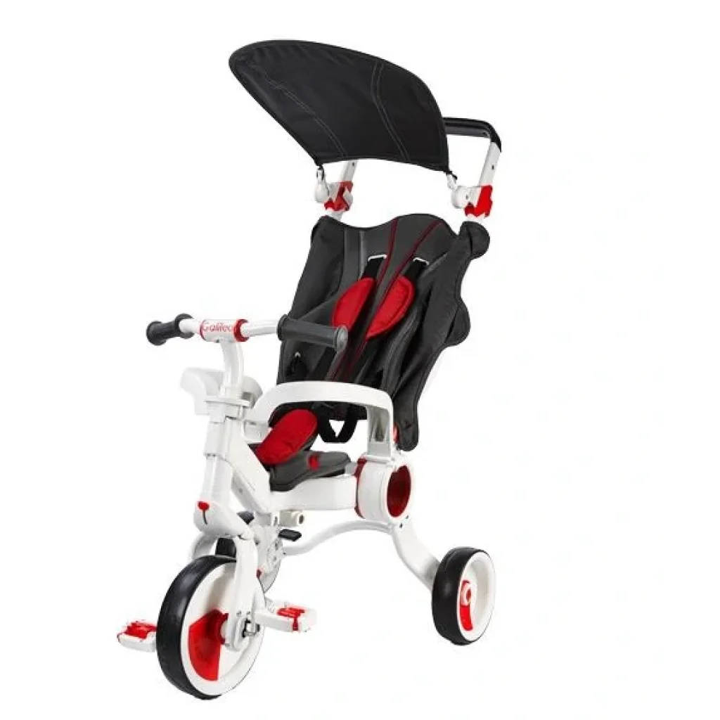 Триколісний велосипед Galileo Strollcycle Червоний, G-1001-R UA