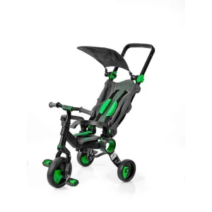 Триколісний велосипед Galileo Strollcycle Black зелений, GB-1002-G UA