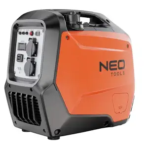 Генератор бензиновий інверторний Neo Tools 230В, 3/3.2кВт, ручний стартер, USB Type C 5, 22кг (04-734) UA