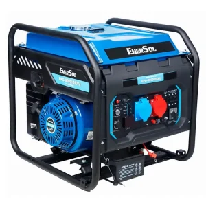 Генератор бензиновий інверторний EnerSol EPG-8000IOEAU 230/400В 7/8кВт електростартер 70кг UA