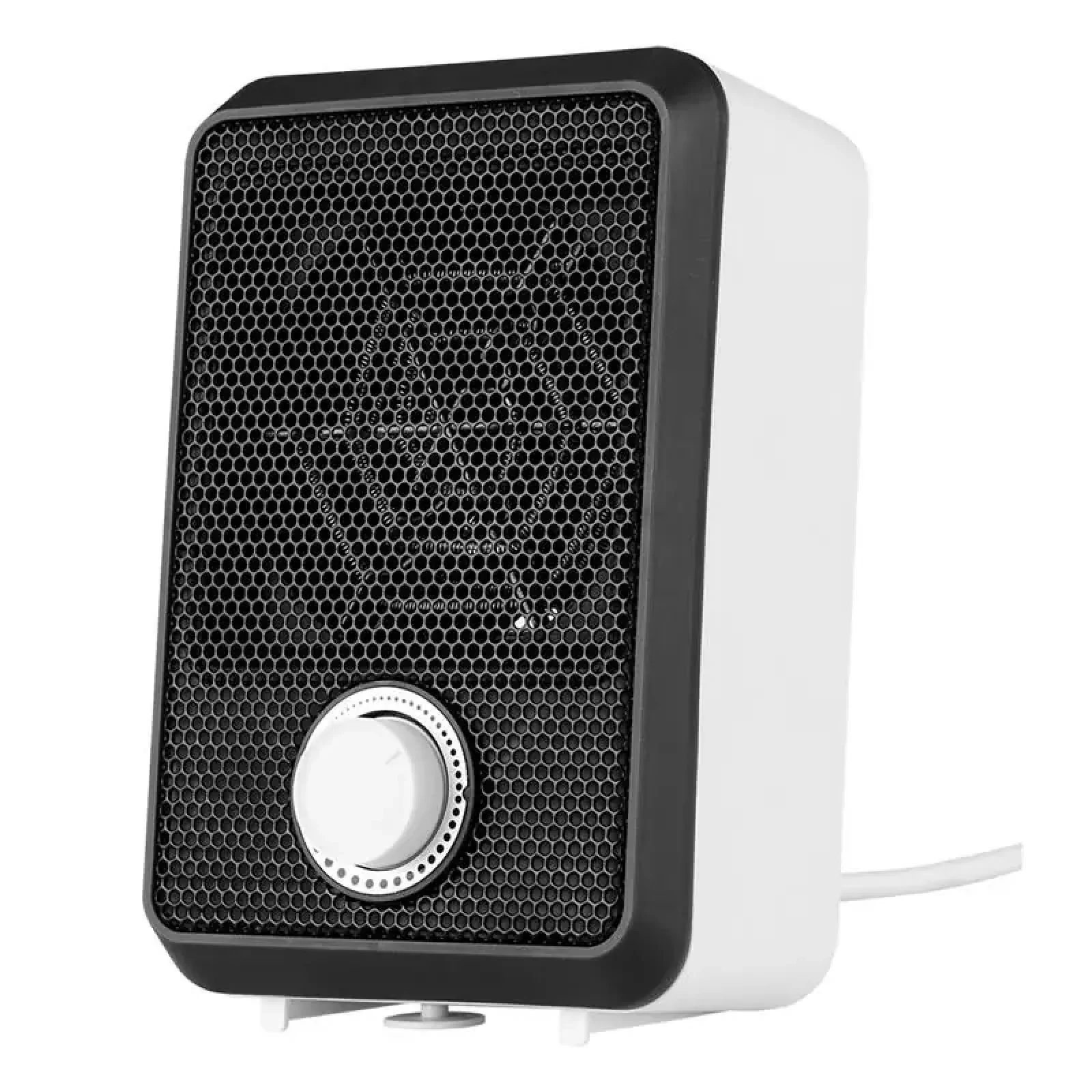 Тепловентилятор електричний настільний Neo Tools, 600Вт, термостат, білий, 0.62кг (90-129) UA