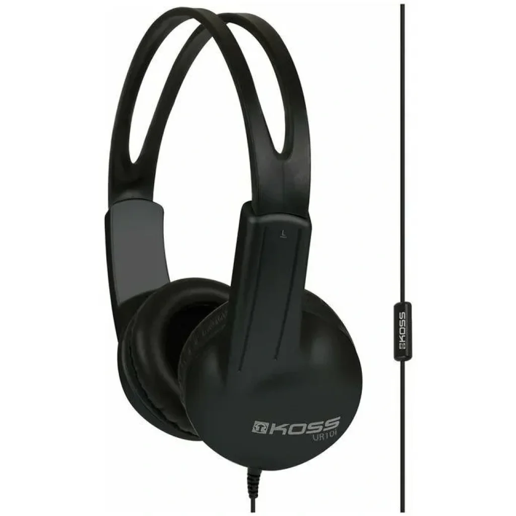 Гарнітура Koss UR10iK Over-Ear 3.5 mm Black, 197188.101 UA