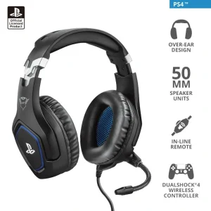 Гарнітура Trust GXT 488 Forze-G for PS4 Black, 23530_TRUST UA