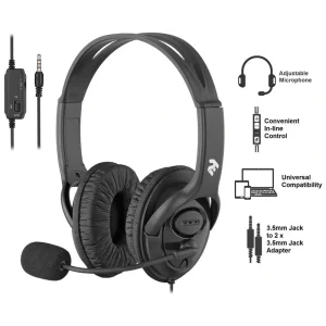 Гарнітура для ПК 2E CH13, Over-Ear, 3.5mm / 2*3.5mm, 2E-CH13SJ UA