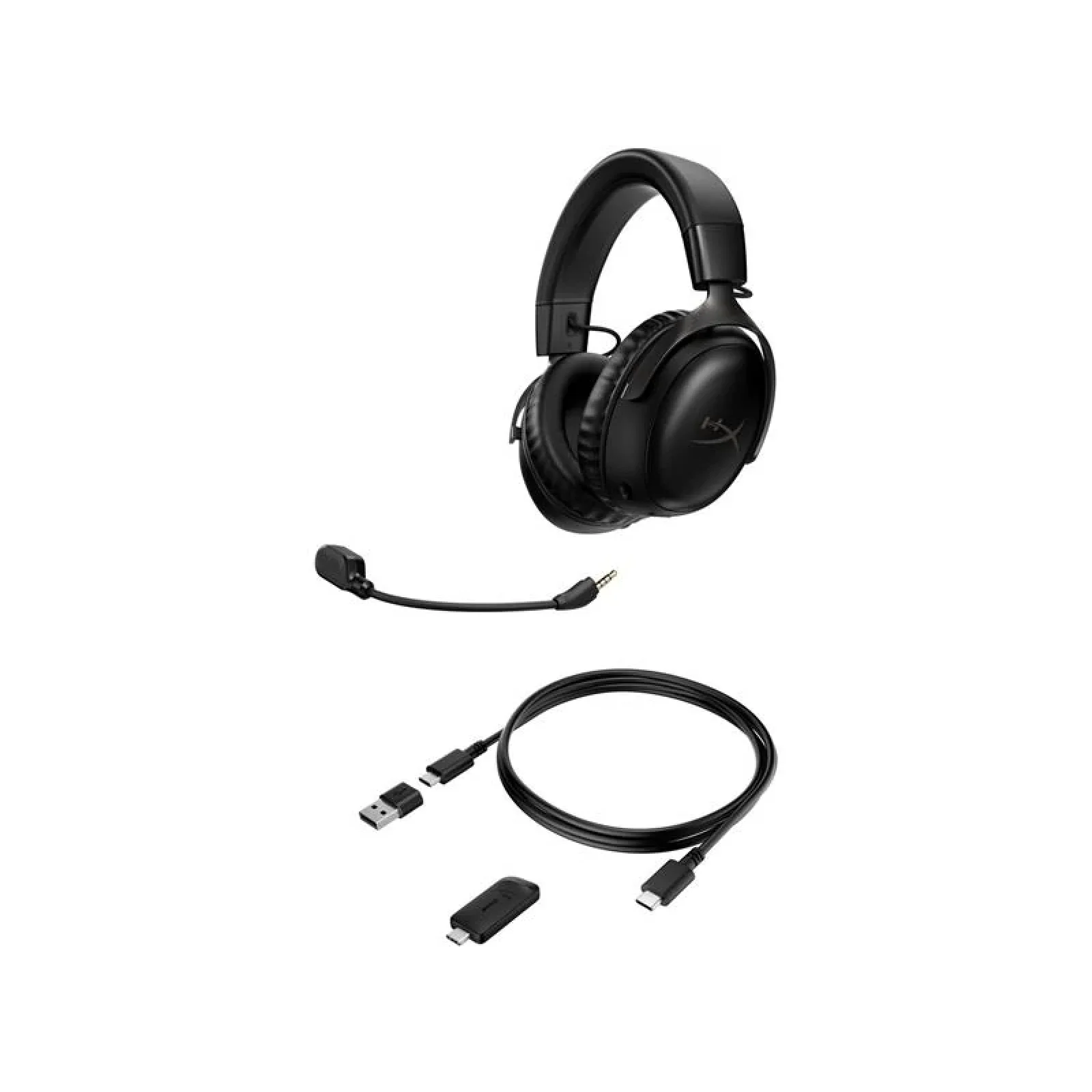 Гарнiтура HyperX Cloud III WL USB-A/USB-C Black, 77Z45AA UA