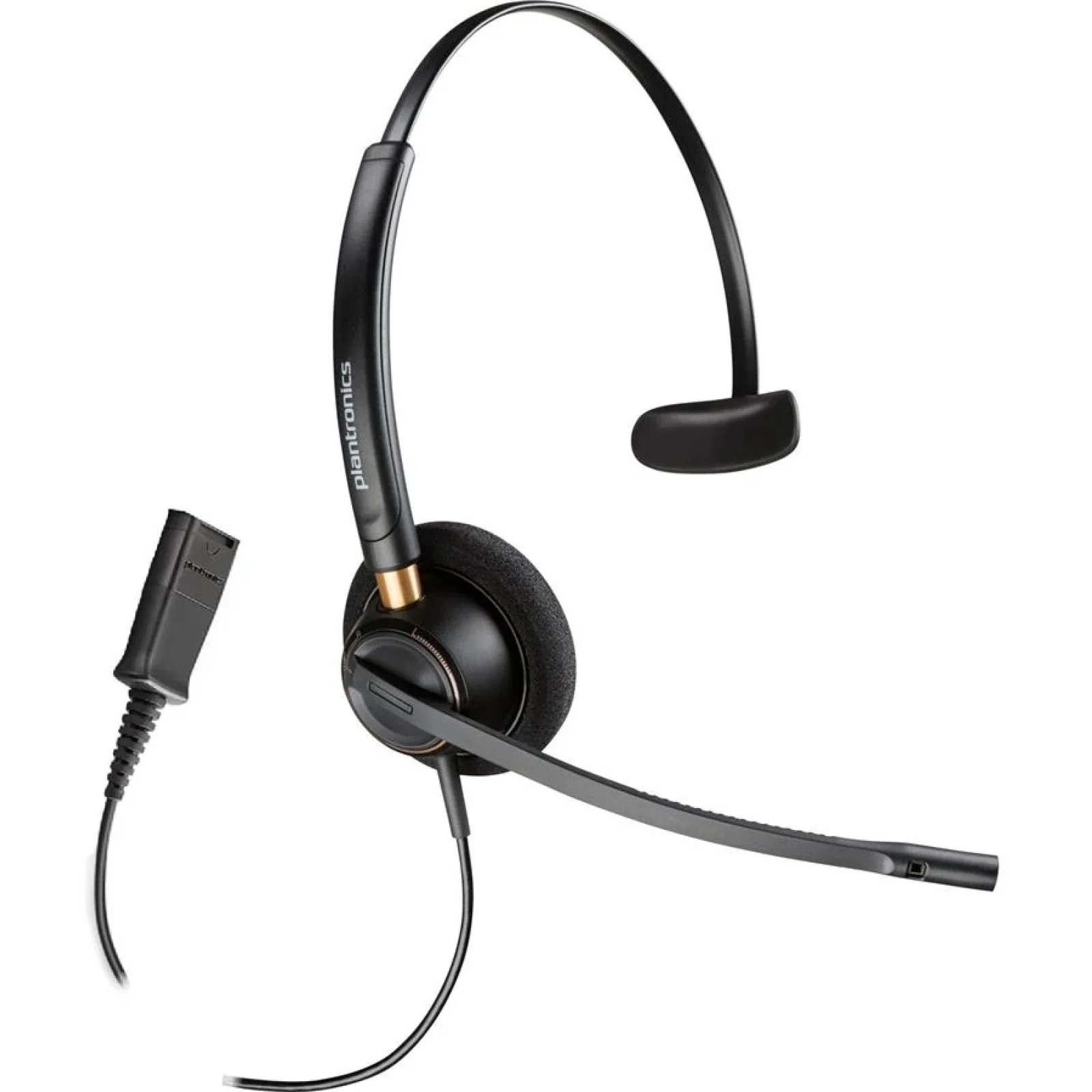 Гарнітура комп'ютерна моно On-ear Poly EncorePro 510, Quick Disconnect, всеспрямований, Black, 783Q2AA UA