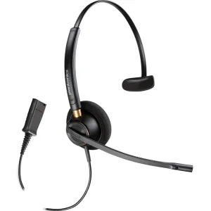Гарнітура комп'ютерна моно On-ear Poly EncorePro 510, Quick Disconnect, всеспрямований, чорний, 783Q2AA UA
