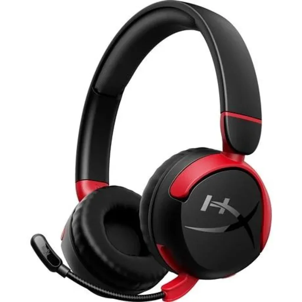 Гарнітура ігрова HyperX Cloud Mini, mini-jack/BT, 1.2м, чорний-червоний, 7G8F1AA UA